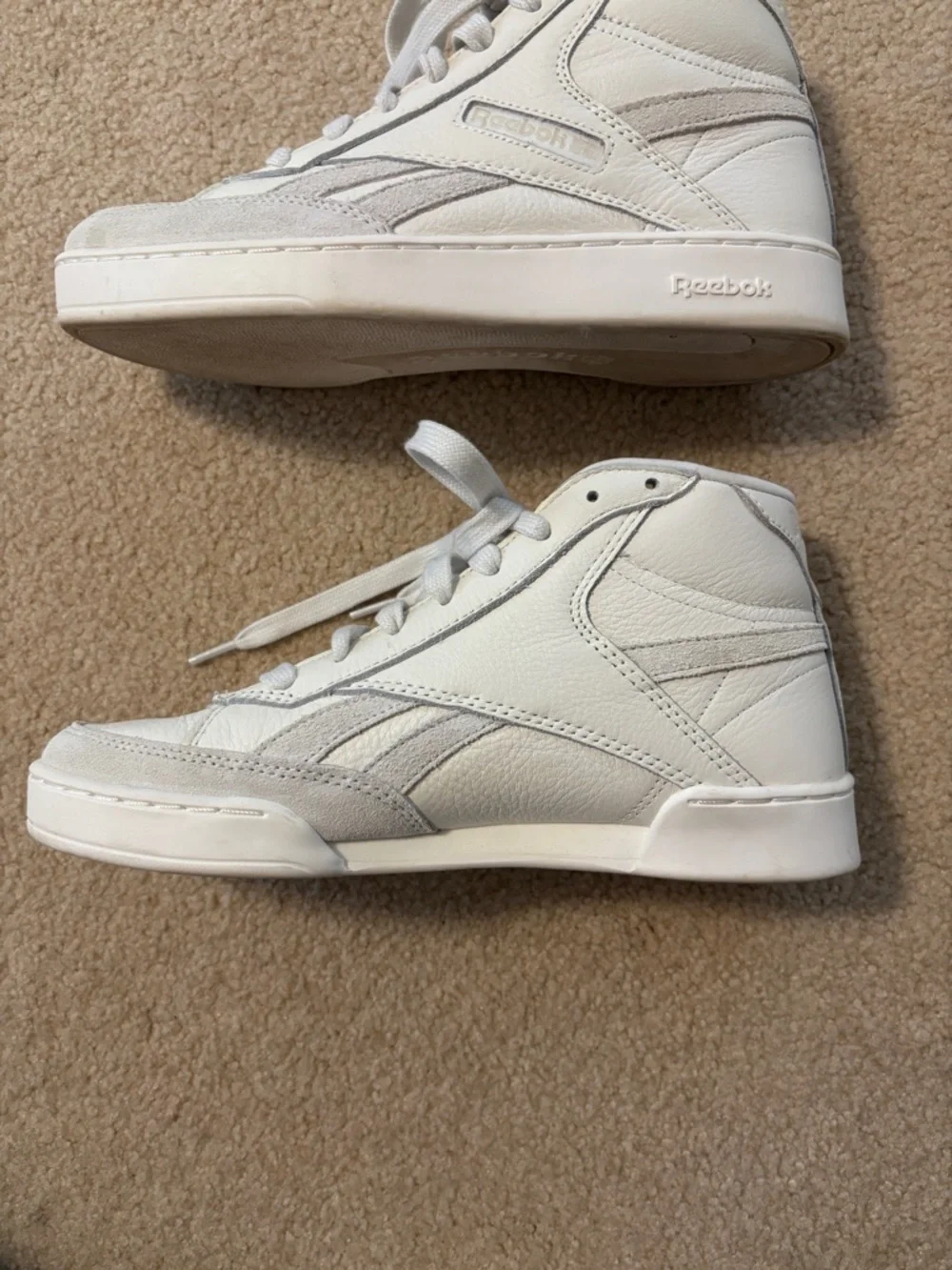Reebok Club C Form Hi High-Top Sneaker in White Size 8 Men’s (9.5-10 Women’s)